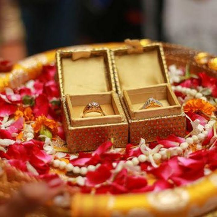 Perfect for Engagement & Wedding/Shadi/Nikah/Sagai Ceremony Decorative thali  (Pink) : Amazon.in: Home & Kitchen